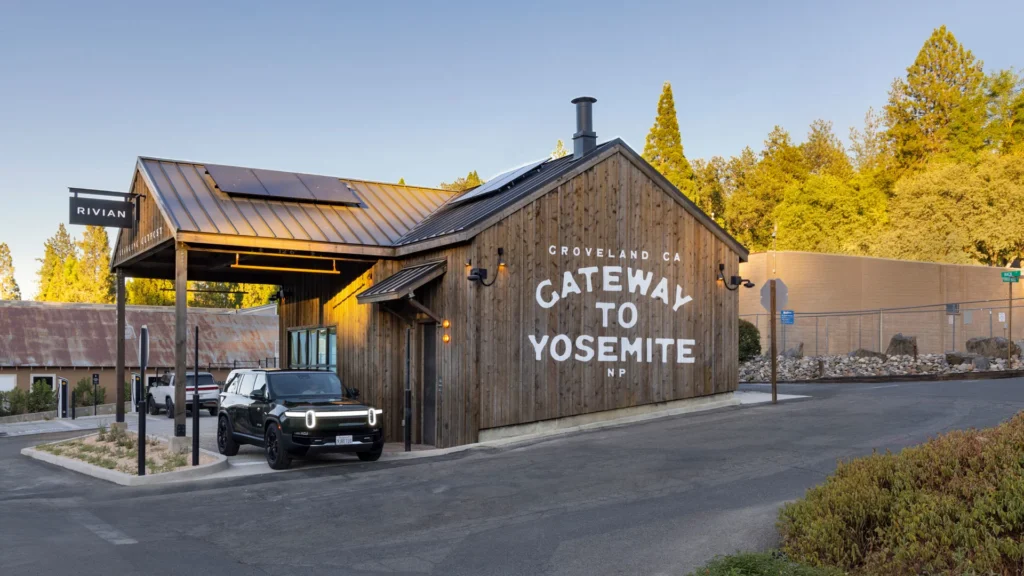 Rivian Yosemite Charging Outpost