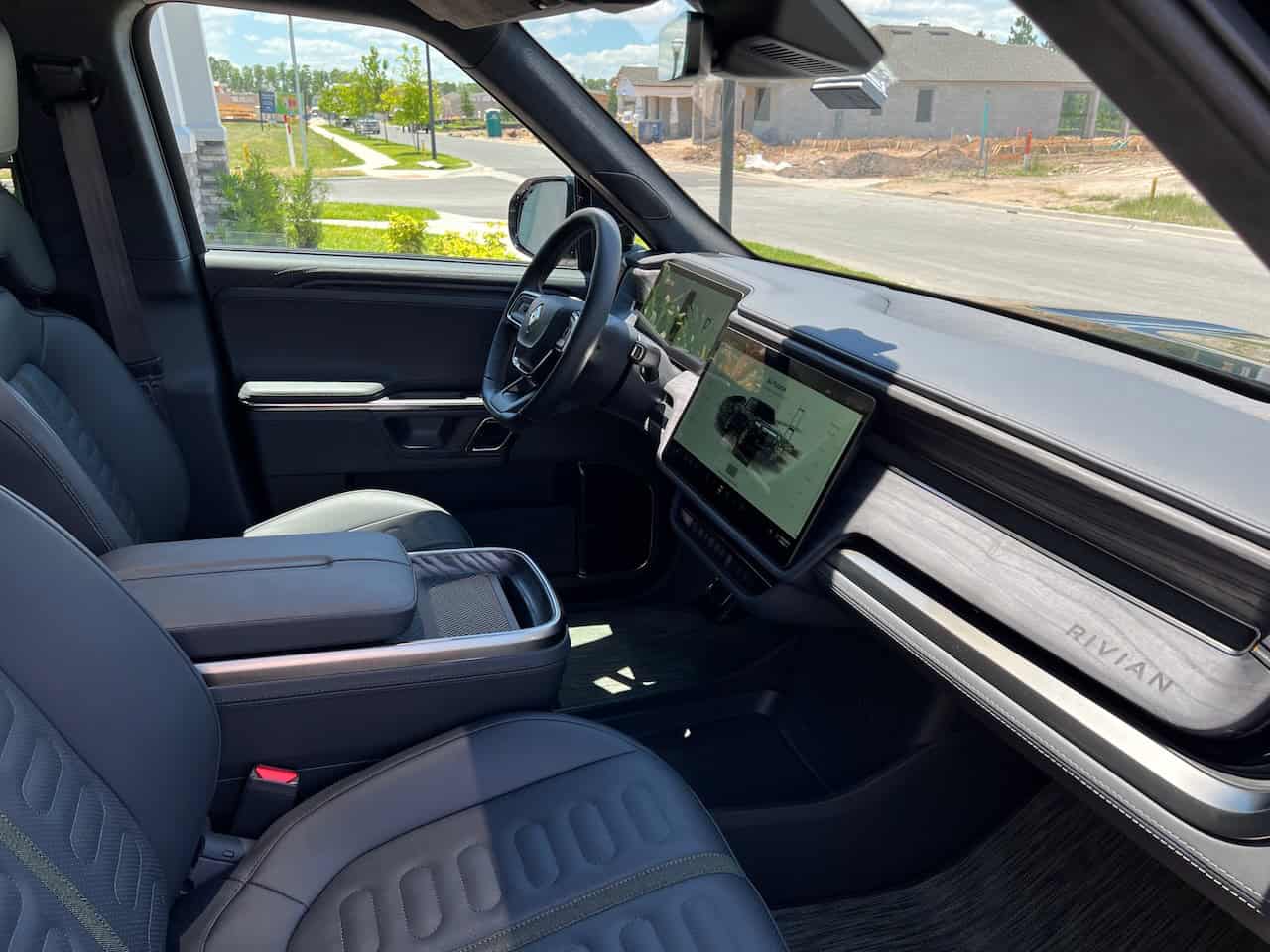 Jose with his Gen 1 Rivian R1T on delivery day