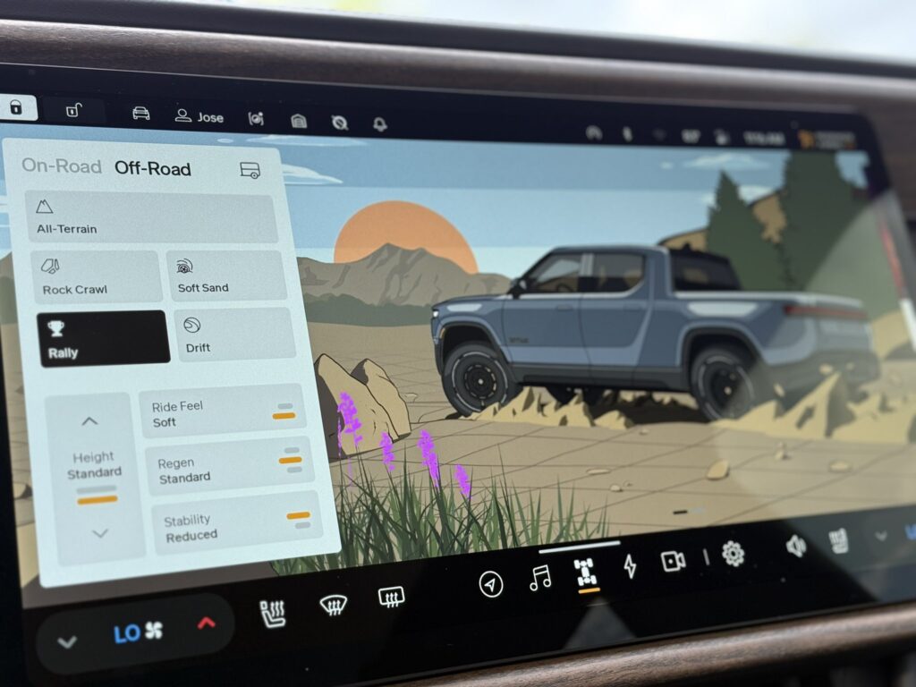 Rivian Rally Drive Mode