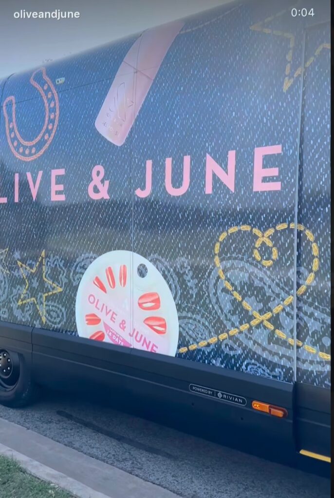 Olive & June Rivian Commercial Van