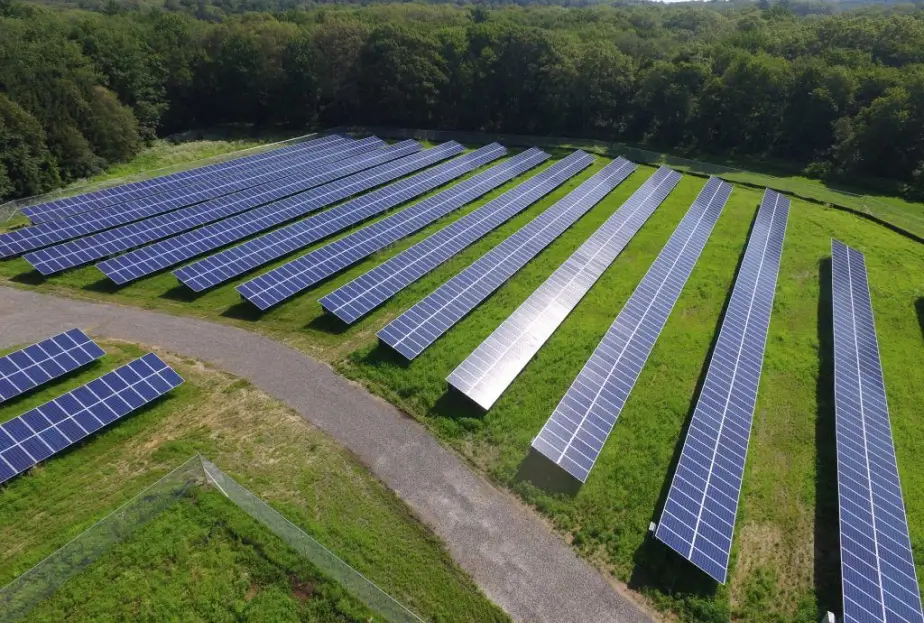 Solar Panels on a field