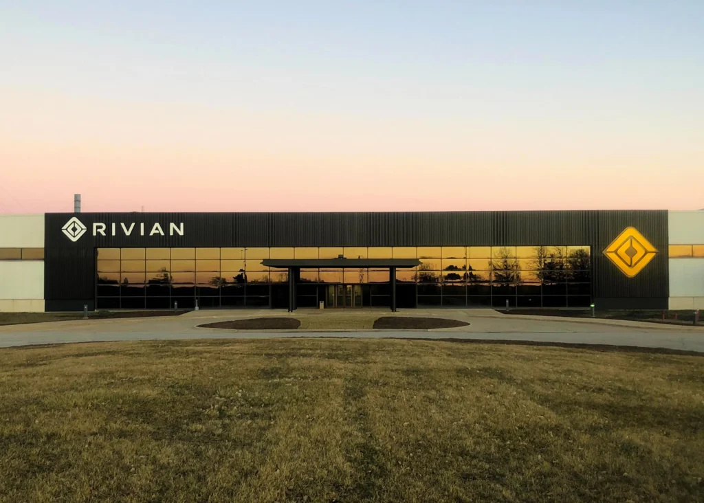 Rivian factory in Normal, IL